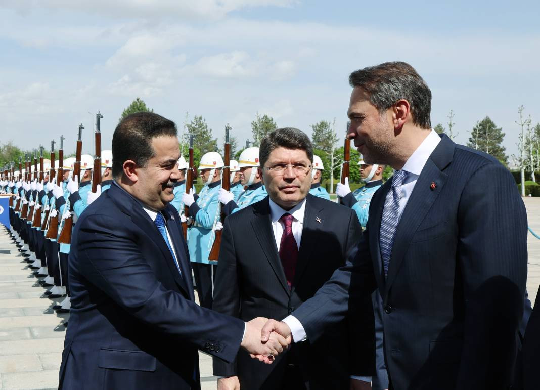 Irak Başbakanı Ankara’da! Külliye’de resmi tören: Sudani’den güç birliği mesajı... - Resim: 13